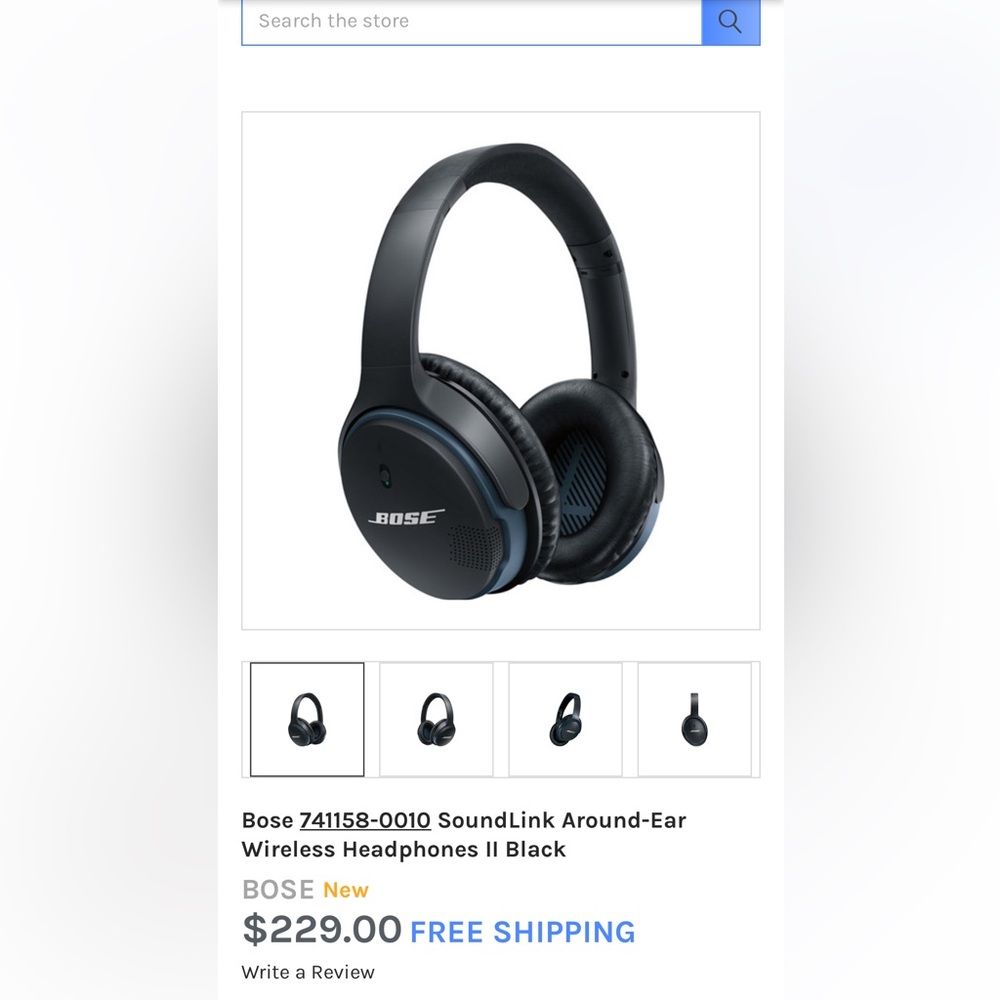 BOSE headphones